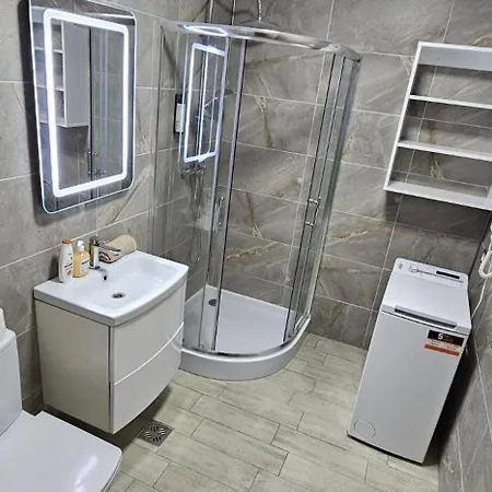Bell Marina & Cu Piscina Interioara Incalzita Sauna Jacuzzi Gym Appartamento